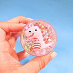 Slime Colours Crystal Mud C/glitter Y Crunchy Dino 26247